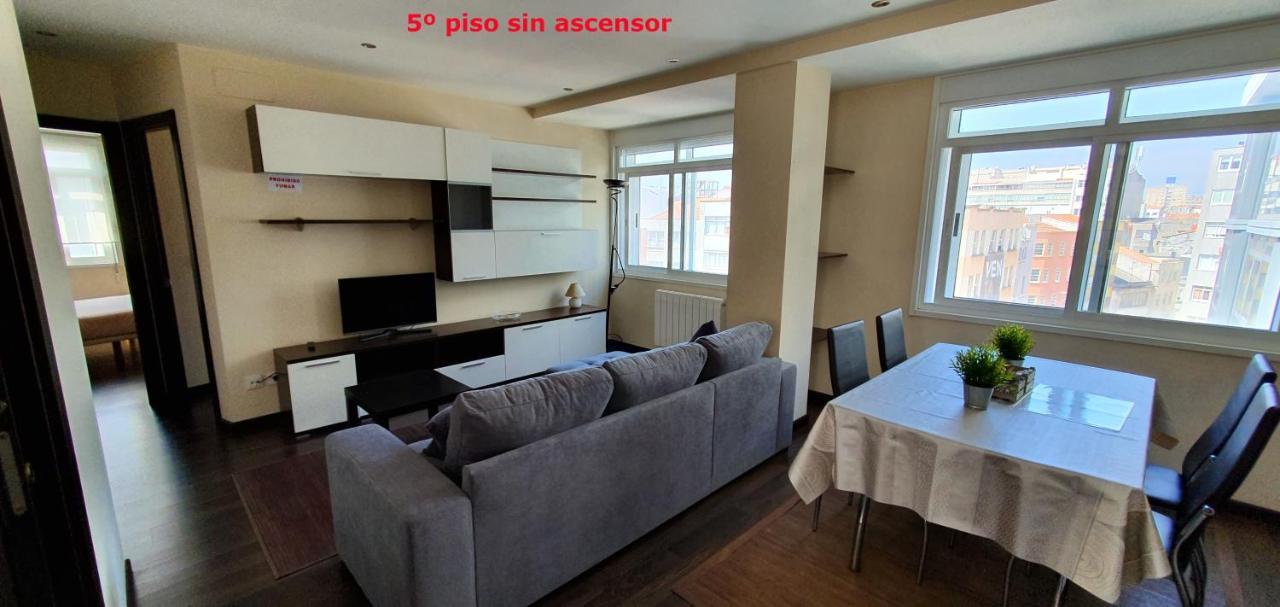 Coqueto Apartamento De 2 Habitaciones En Zona Estacion Tren La Corogne Extérieur photo