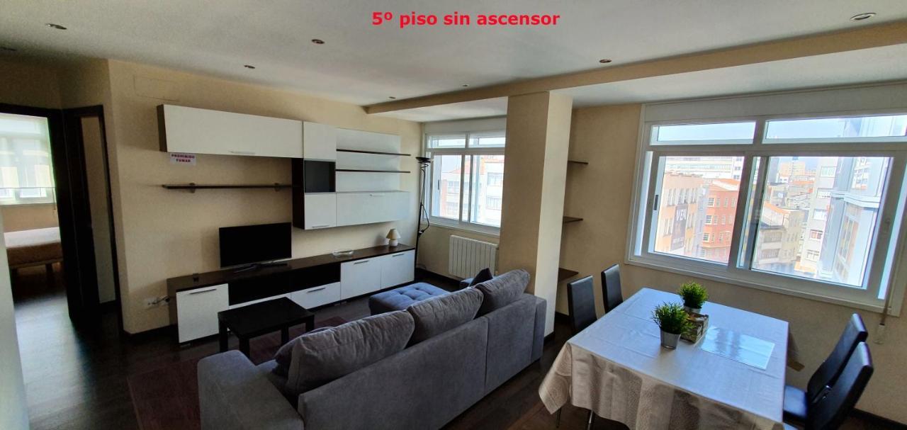 Coqueto Apartamento De 2 Habitaciones En Zona Estacion Tren La Corogne Extérieur photo